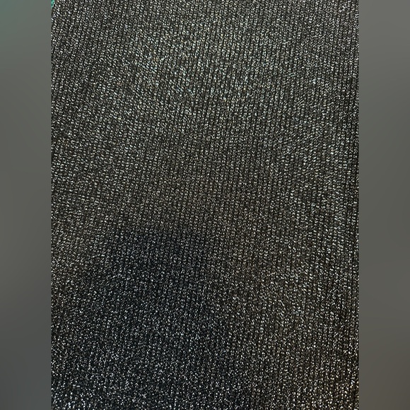 Frederick’s of Hollywood sparkle lurex mini with hood - Picture 2 of 5